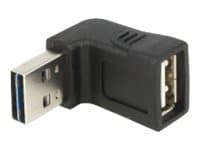 DeLOCK - USB-adapter - USB (hun) til USB (han) - 90° stikforbindelse - sort
