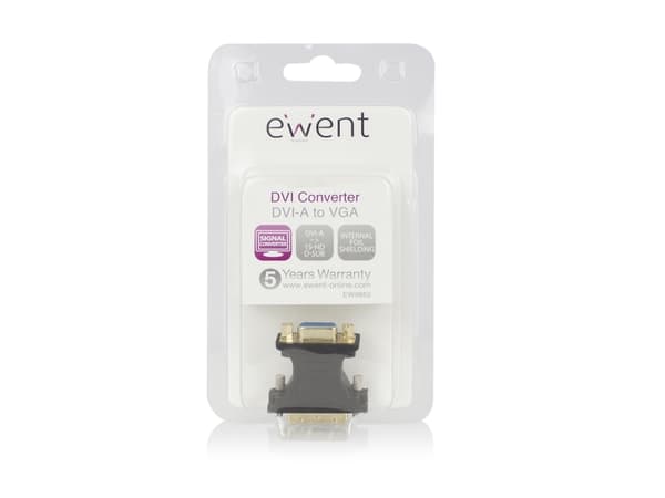 Ewent EW9850, DVI-A, VGA, Blå