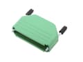 Miniatyrbilde 2 av 2: encitech DPPK50-G-K 6353-0106-05 D-SUB-kabinet Poltal: 50 Plastic, metalliseret 180 ° Gul 1 stk