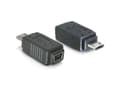 Miniatyrbild 5 av 5: DeLOCK - USB-adapter - Micro-USB typ B (han) till mini-USB typ B (hun)