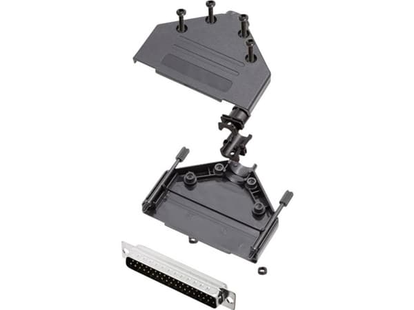 encitech DTPK-P-37-DBP-K 6355-0032-04 D-SUB stiftliste-sæt 180 ° Poltal: 37 Loddekop 1 Set