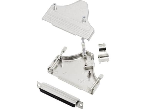 encitech MHDM35-37-DBS-K 6355-0007-14 D-SUB-bussningsremsa 180° Polantal: 37 Lödhuvud 1 sats