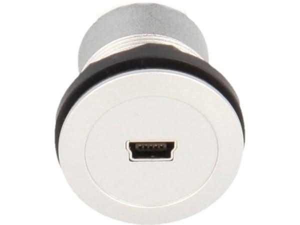 USB-indbygningstilslutninger 2.0 Tilslutning, indbygning Schlegel Elektrokontakt RRJ_MINIUSB_BB Schlegel Indhold: 1 stk