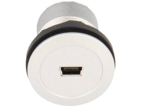 USB-indbygningstilslutninger 2.0 Tilslutning, indbygning Schlegel Elektrokontakt RRJ_MINIUSB_BB Schlegel Indhold: 1 stk
