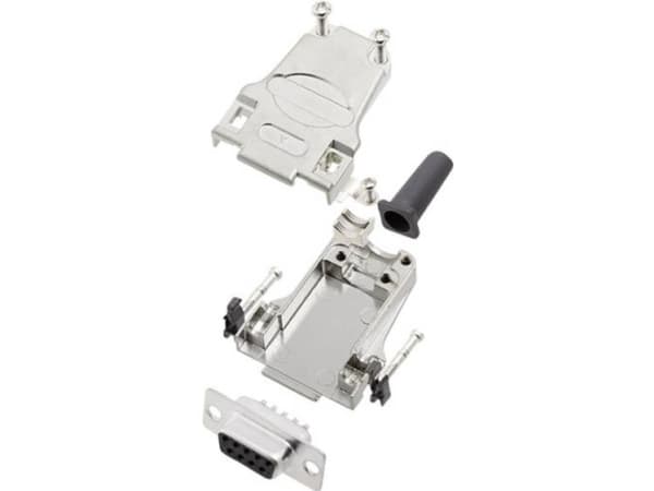 encitech DTZF09-DMS-K 6355-0045-11 D-SUB bøsningsliste-sæt 180 ° Poltal: 9 Loddekop 1 Set