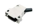 Miniatyrbilde 2 av 2: encitech D45ZF15-RG+M3-K 7960-5206-12 D-SUB-kabinet Poltal: 15 Trykstøbt zink 45 ° Metal 1 stk