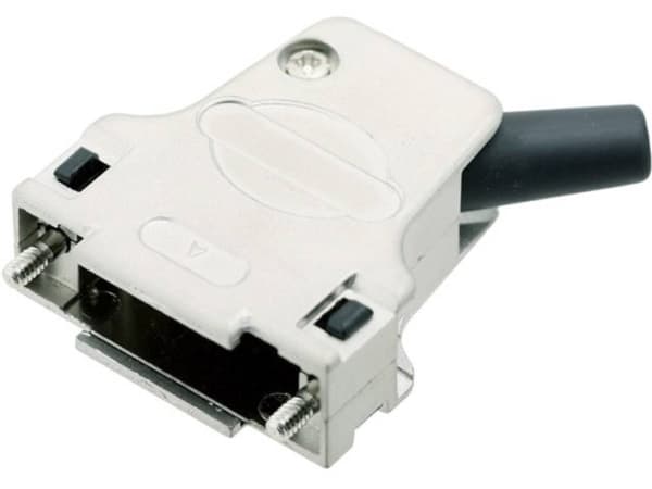 encitech D45ZF15-RG+M3-K 7960-5206-12 D-SUB-kabinet Poltal: 15 Trykstøbt zink 45 ° Metal 1 stk