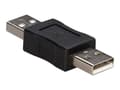 Miniatyrbilde 1 av 5: Akyga - USB-hann-hunnveksler - USB (hann) til USB (hann) - svart