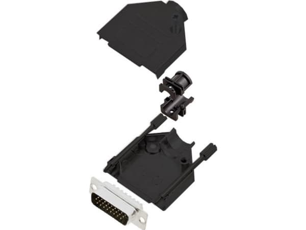 encitech DTZK15-BK-HDP26-K 6355-0102-02 D-SUB-liitin 180 ° Napojen lukumäärä: 26 Juotospää 1 kpl