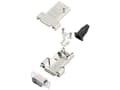Miniatyrbild 3 av 3: encitech DTSL09-SJSRG-T-DBP-W-K 6355-8086-01 D-SUB stiftliste-sæt 180 ° Poltal: 9 Loddekop 1 stk