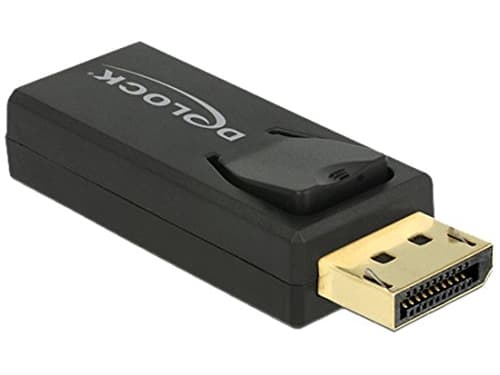 Delock - Video adapter - DisplayPort hann til HDMI hunn - svart