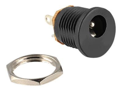 Delock - Elkontakt - DC-jack 5,5 x 2,1 mm (hona)