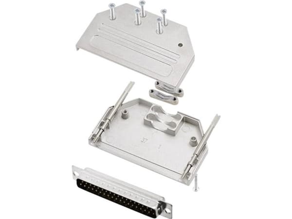 encitech DTZI37-DBP-K 6355-0077-04 D-SUB stiftliste-sæt 180 ° Poltal: 37 Loddekop 1 Set