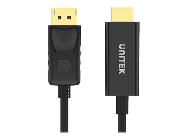 Unitek - Adapterkabel - DisplayPort til HDMI til - 1,8 m