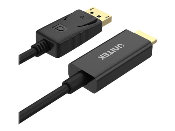 Unitek - Adapterkabel - DisplayPort til HDMI til - 1,8 m