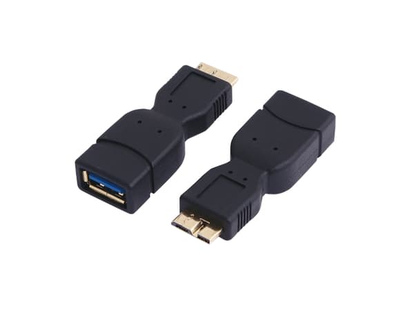 LogiLink USB 3.0 A/micro-B, USB 3.0-A F, Micro USB 3.0-B M, Sortera