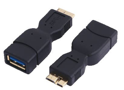 LogiLink USB 3.0 A/micro-B, USB 3.0-A F, Micro USB 3.0-B M, Sortera