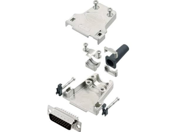 encitech DTZF15-HDP26-K 6355-0063-02 D-SUB stiftliste-sæt 180 ° Poltal: 26 Loddekop 1 Set