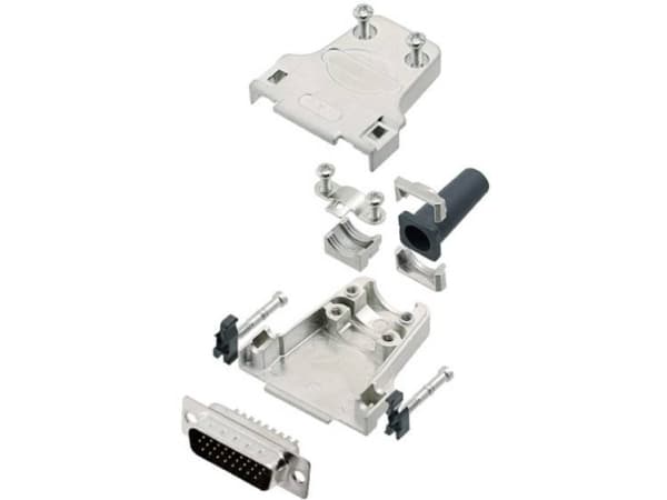 Amphenol L17DTZF15-RG+L717HDA26P D-SUB stiftliste-sæt 180 ° Poltal: 26 Loddekop 1 stk