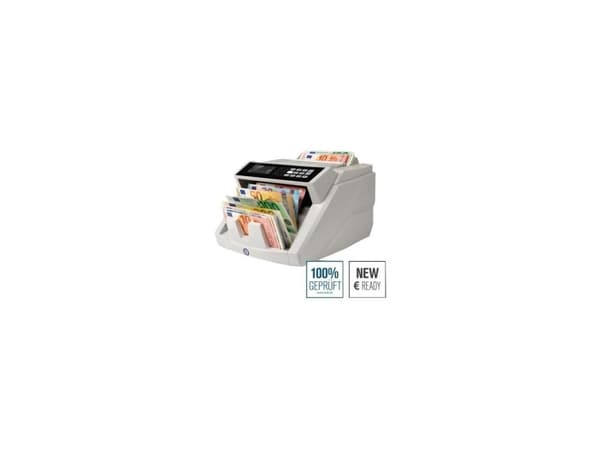 Safescan 2465-S - Sedelräknare - förfalskningsdetektering - automatisk - EUR, GBP, CHF, USD, PLN, SEK, NOK - grå