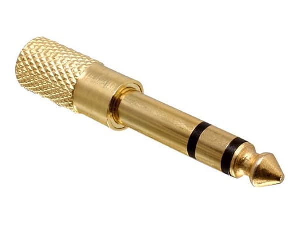 Delock - Audioadapter - stereojakk hann til mini-phone stereo 3.5 mm hunn