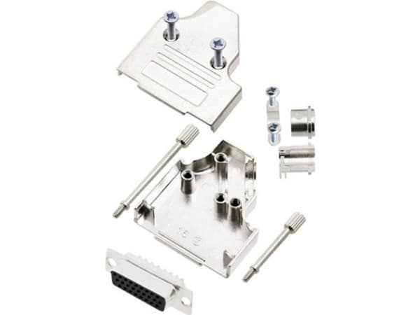 encitech MHDM35-15-HDS26-K 6355-0060-12 D-SUB bøsningsliste-sæt 180 ° Poltal: 26 Loddekop 1 Set