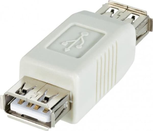 Manhattan USB Mini Adapter - USB-hann-hunnveksler - USB (hunn) til USB (hunn)