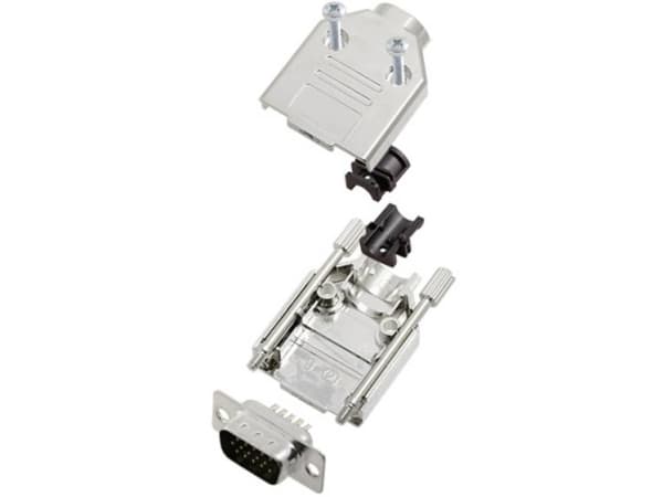 TRU COMPONENTS TCDTPKP09DBPK 7708672 D-SUB stiftliste-sæt 180 ° Poltal: 9 Loddekop 1 stk