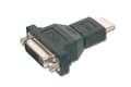 Miniatyrbilde 3 av 5: ASSMANN - Video adapter - DVI-I hunn til HDMI hann - skjermet - svart - formstøpt