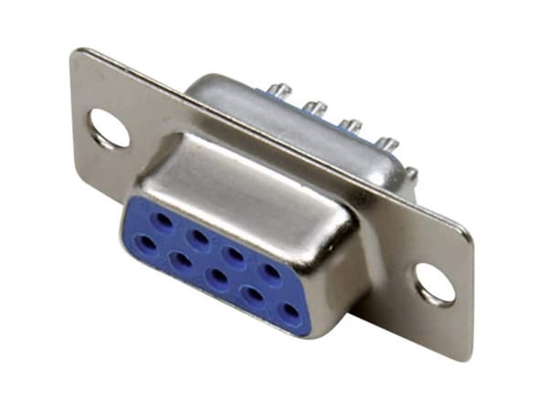 TRU COMPONENTS TC-2523014 D-SUB-tilslutning 180 ° Poltal: 9 Loddekop 100 stk