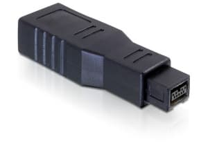 Delock - IEEE 1394-adapter - FireWire 800 (hann) til 6 pin FireWire (hunn)