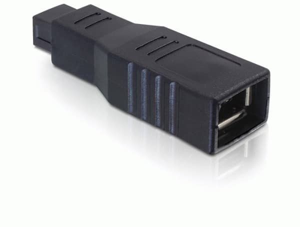 Delock - IEEE 1394-adapter - FireWire 800 (hann) til 6 pin FireWire (hunn)