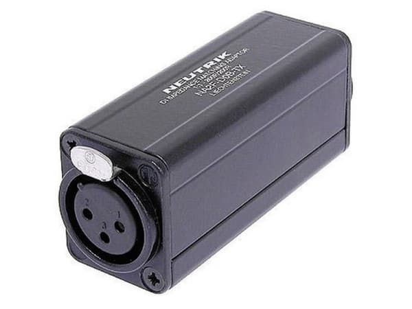 Neutrik XLR / RCA, RCA, XLR, Sort