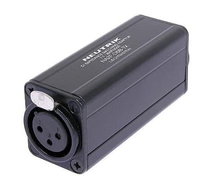 Neutrik NA2F-D0B-TX XLR-sovitin XLR-tilslutning - Cinch-bøsning 1 stk