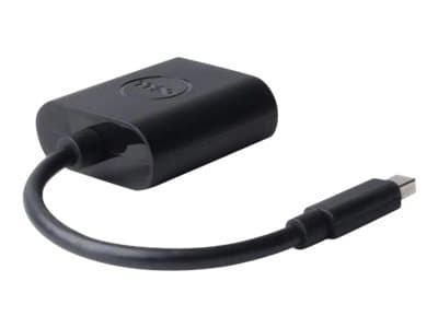 Dell Mini DisplayPort to VGA Adapter - Videokort - Mini DisplayPort (hane) till HD-15 (VGA) (hona) - DisplayPort 1.1a - 20.32 cm - stöd för 1200p - f