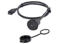 Miniatyrbild 2 av 3: USB-kontakt chassikontakt, infälld 1310-1023-01 M22 1310-1023-01 encitech Innehåll: 1 st