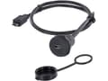 Miniatyrbild 1 av 3: USB-kontakt chassikontakt, infälld 1310-1023-01 M22 1310-1023-01 encitech Innehåll: 1 st
