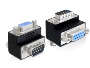 Delock - Seriell adapter - DB-9 (hann) til DB-9 (hunn) - 270°-kontakt