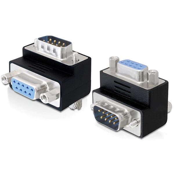Delock - Seriell adapter - DB-9 (hann) til DB-9 (hunn) - 270°-kontakt