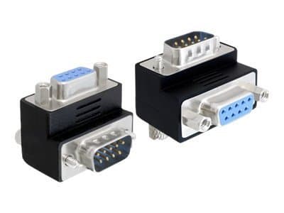 Delock - Seriell adapter - DB-9 (hann) til DB-9 (hunn) - 270°-kontakt