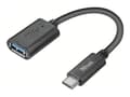 Miniatyrbild 3 av 5: Trust 20967 USB-kablar 0,09 m USB C USB A Svart