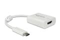 Miniatyrbild 2 av 5: Delock - Extern videoadapter - VL100 / MCDP2900 - USB-C - HDMI - vit