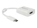 Miniatyrbild 1 av 5: Delock - Extern videoadapter - VL100 / MCDP2900 - USB-C - HDMI - vit