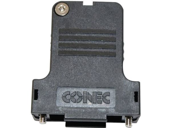 Conec 165X14539XE 165X14539XE D-SUB-kabinet Poltal: 37 Plastic, metalliseret 180 ° Sort 1 stk