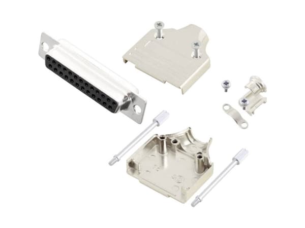 MH Connectors MHDM25-DM25S-K D-SUB-kontaktsatser 180° Polantal: 25 Lödhuvud 1 st