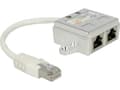 Pikkukuva 4 / 5: Delock RJ45 Port Doubler - Verkonjakaja - RJ-45 (uros) RJ-45 (naaras) - 15 cm