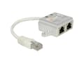 Pikkukuva 5 / 5: Delock RJ45 Port Doubler - Verkonjakaja - RJ-45 (uros) RJ-45 (naaras) - 15 cm