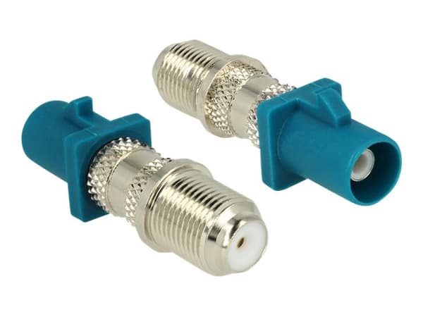 Delock - RF-adapter - F-kopling beholder til FAKRA Z-kobling plugg - koaksial