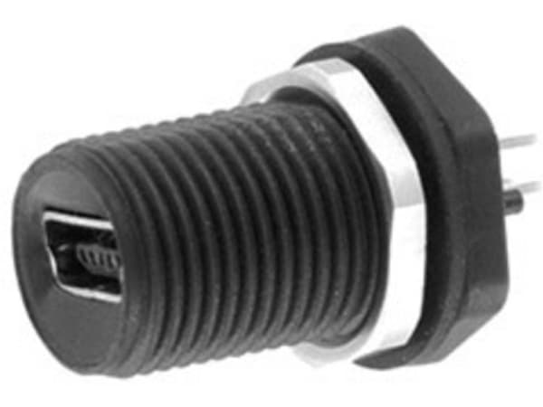 USB-kontakt chassikontakt, infälld M12 1310-0008-01 encitech Innehåll: 1 st