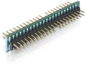 Delock Adapter 44 pin IDE male > 44 pin IDE male - Intern IDE-kjønnveksler - 44 pin IDC til 44 pin IDC